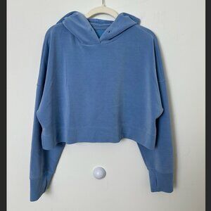 AS Revival Altar'd State Blue Athletic Cropped Hoodie - Size S